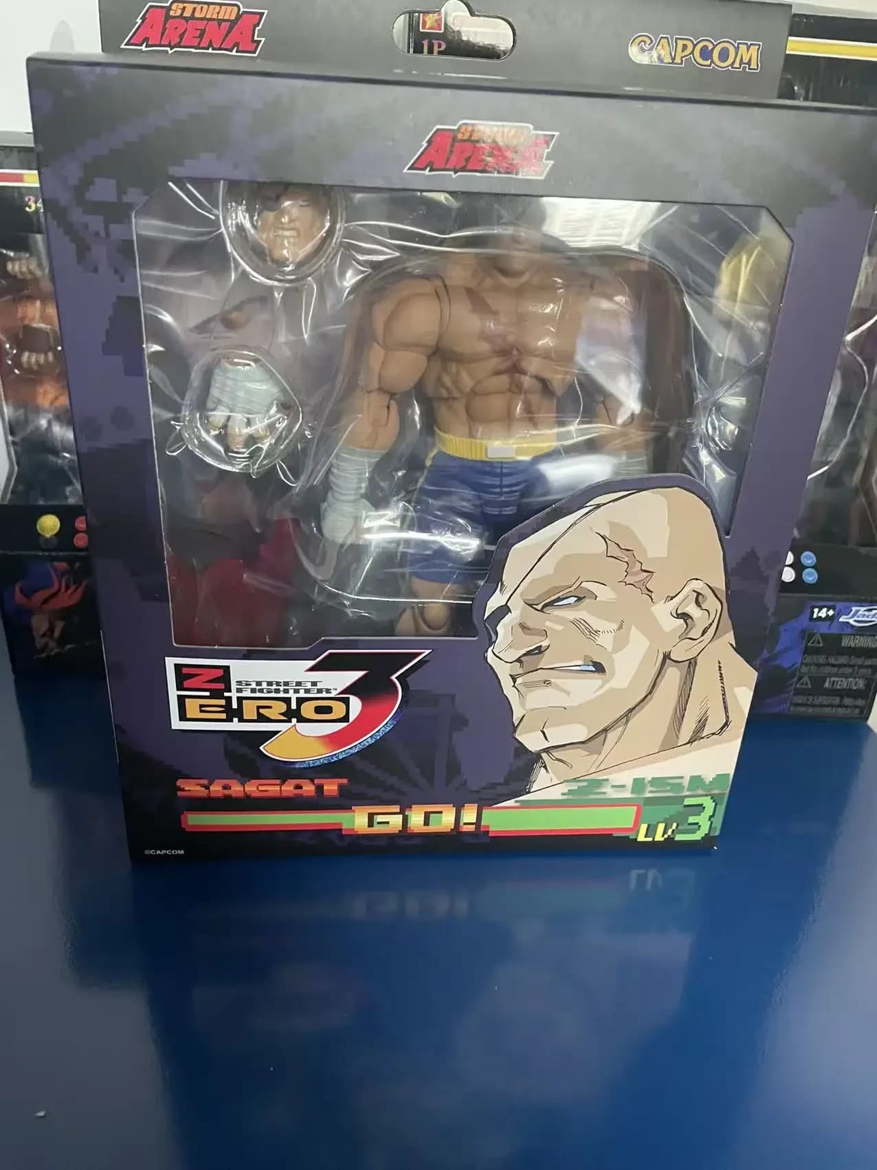 En stock, figurines d'anime originales à collectionner, Storm Toys ST ARENA3 1/12 ARENA Sagat Model 
