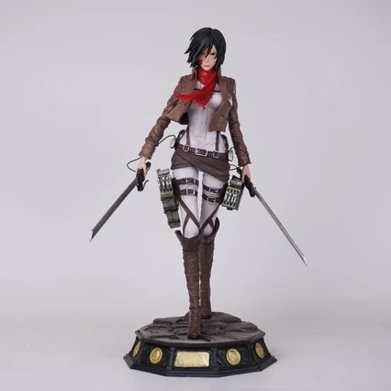 Nouvelle figurine GK de Mikasa Ackerman de L'Attaque des Titans, modèle en PVC, statue, ornement de 