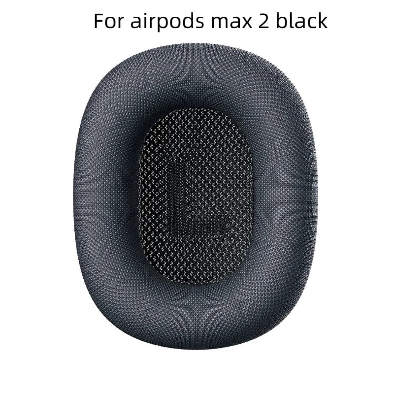 Coussinets d'oreille de remplacement en tissu maillé d'origine, compatibles avec les écouteurs Apple