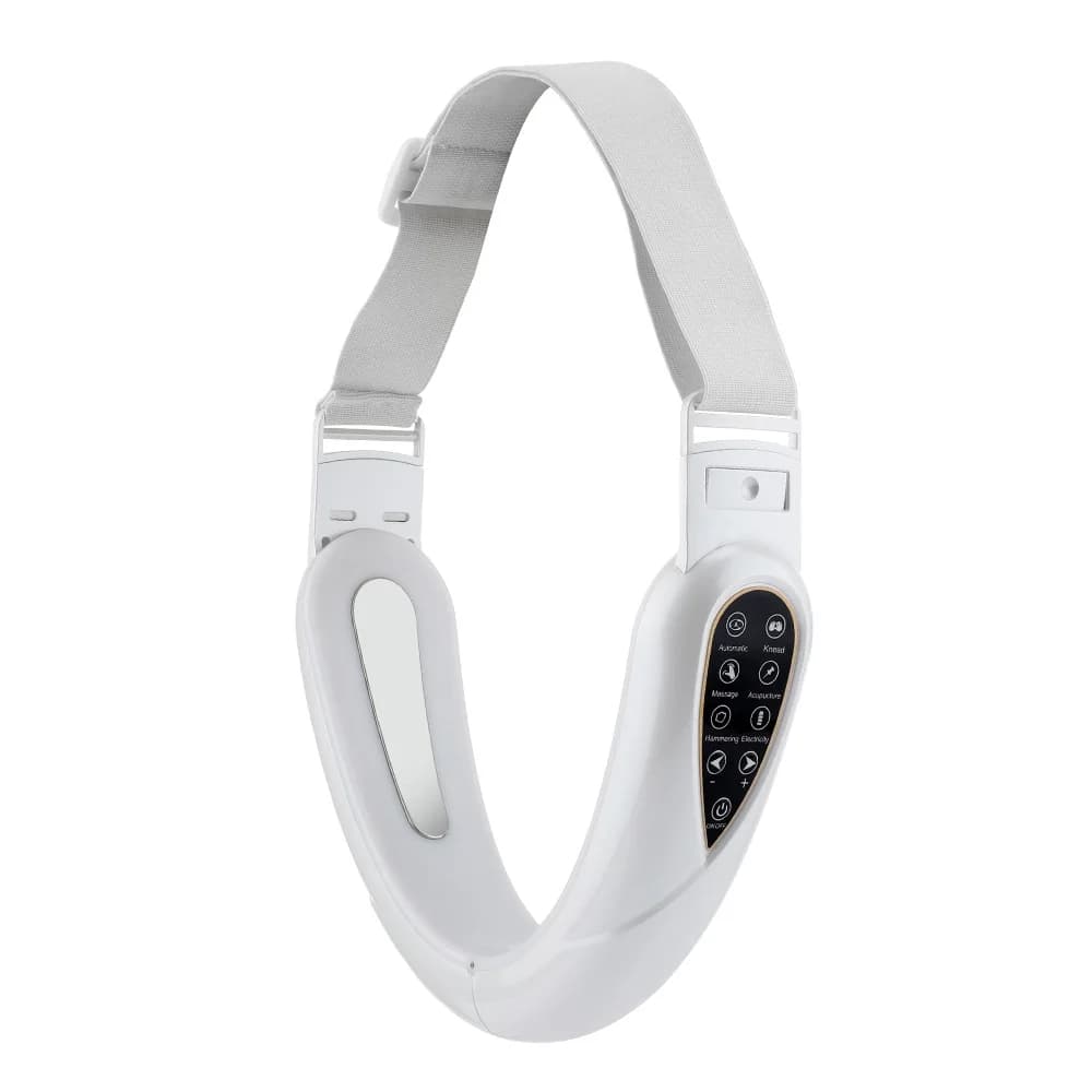 Masseur de visage en V Rechargeable, appareil de Massage du visage Portable, affichage LED, Instrume
