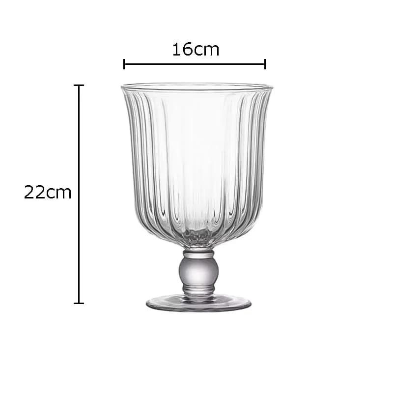 Vase en verre transparent à grande tasse, fleurs artificielles décoratives, vase floral hydroponique