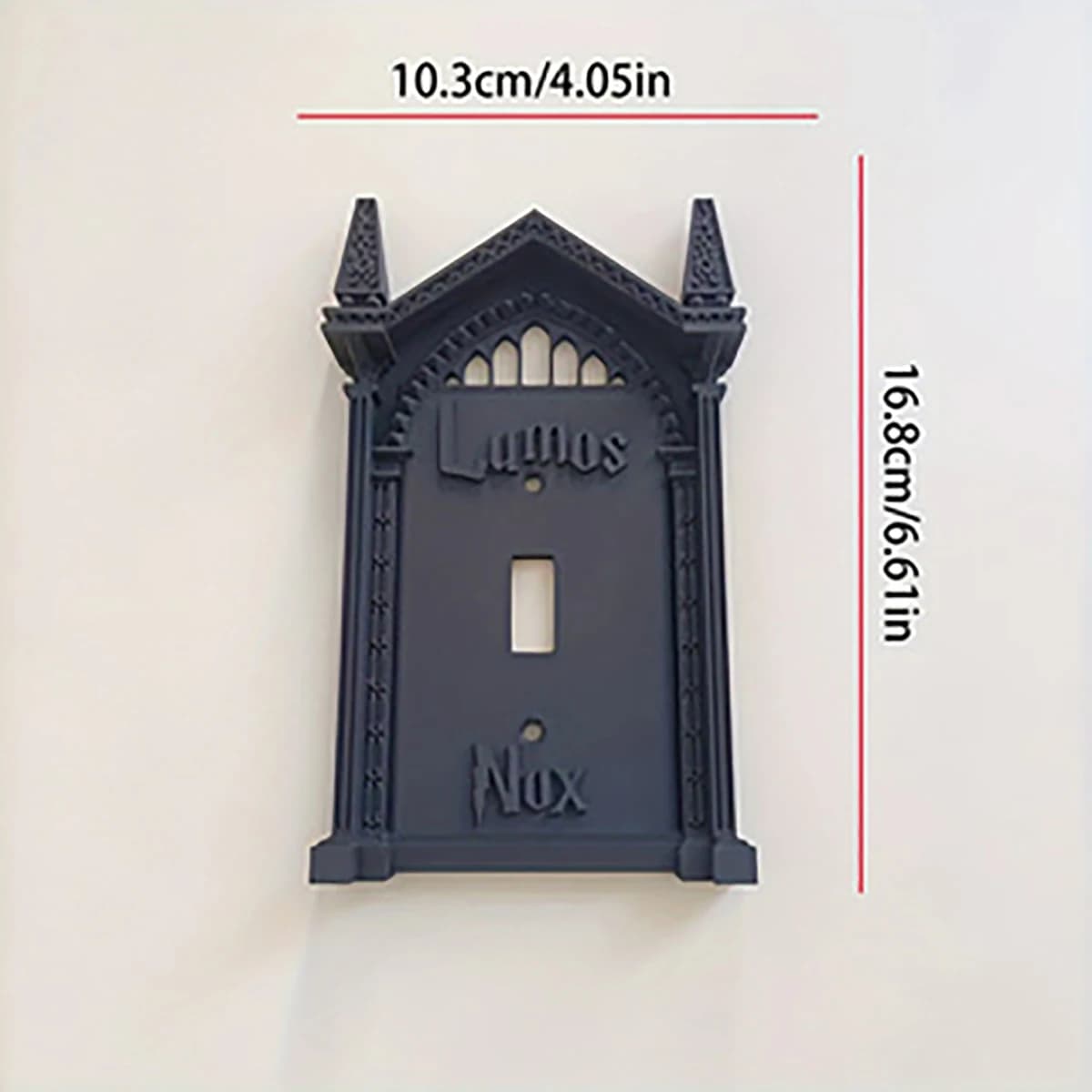 Cadre décoratif de commutateur de style gothique transfrontalier, décoration de maison sur le thème 