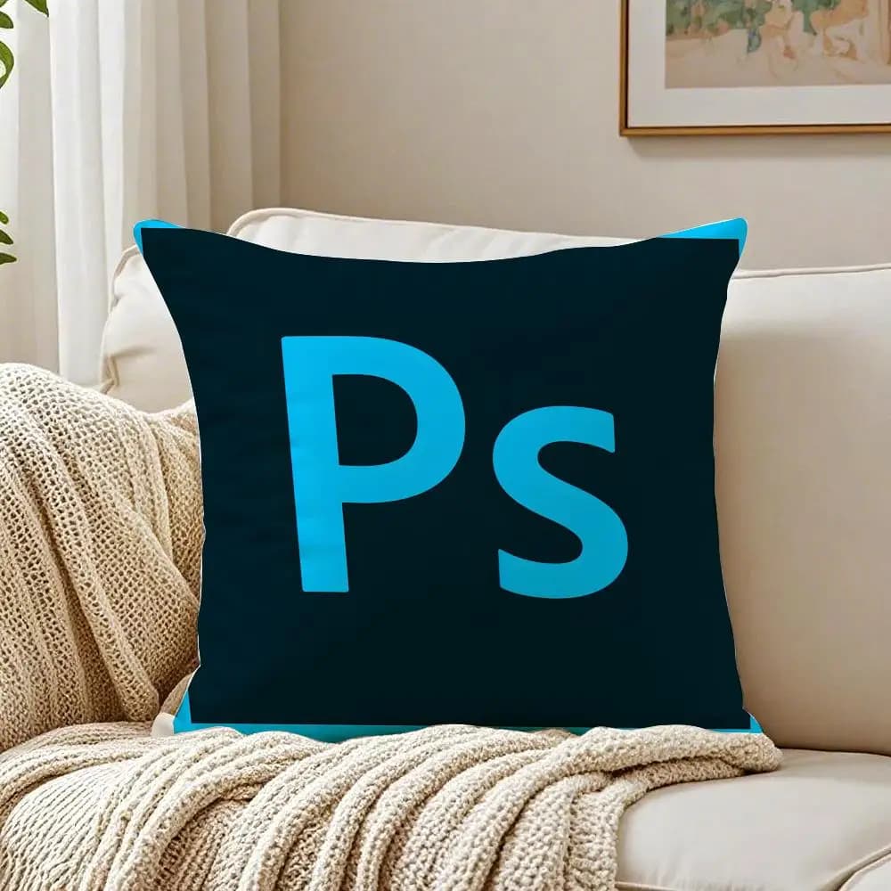 Housse de coussin professionnelle A-A-Adobe CC, taie d'oreiller anti-acariens, décoration de canapé 
