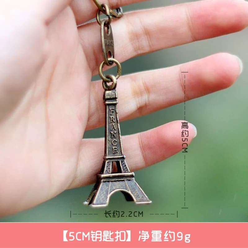 Tour Eiffel de Paris en Bronze, artisanat en métal, accessoires de décoration pour la maison, Figuri