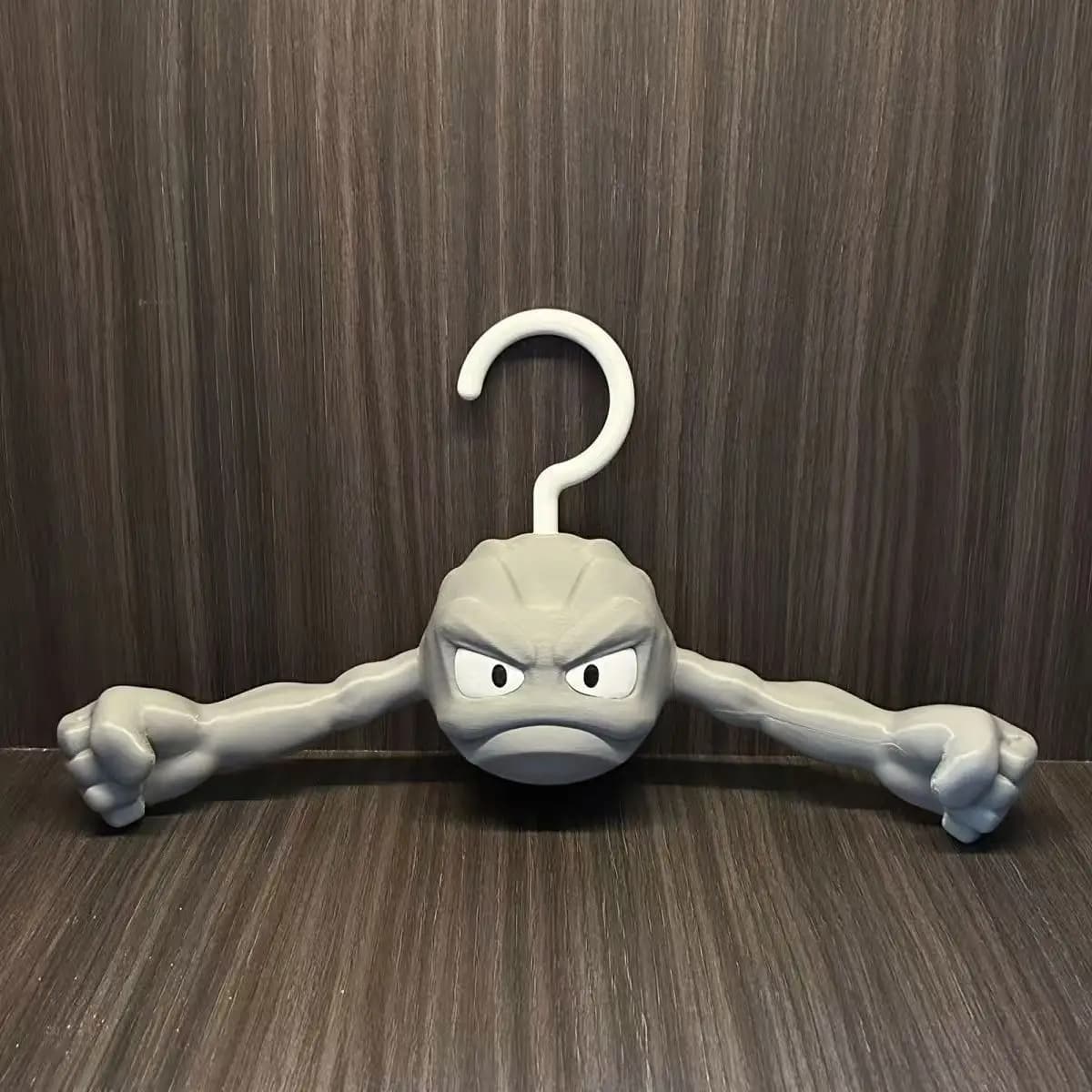 Angry Geodude – cintre pour manteau, bricolage, lumière de maison, décor de chambre polyvalent, acce