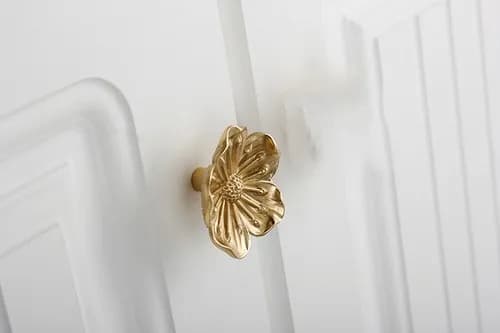 Poignées Créatives en Laiton Oiseau de la Fortune pour Tiroirs et Portes d'Armoires, Boutons de Meub