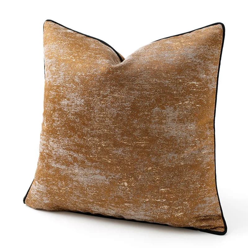 Housse de coussin Vintage moderne de luxe, taie d'oreiller brodée d'orchidée de Jade noir, pour cana