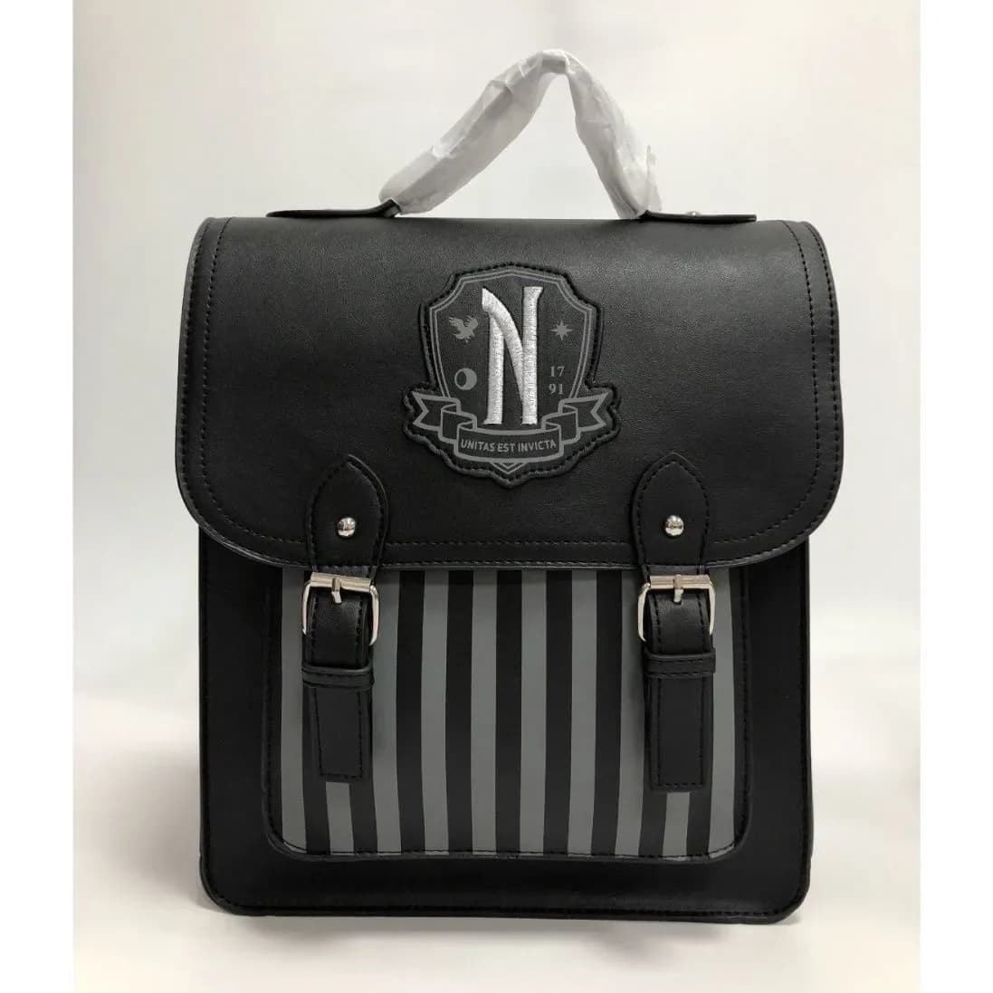 Mercredi Addams ‌ ‌   Sac messager à la mode, sac à dos, fourre-tout, sac à main de Style collégial,