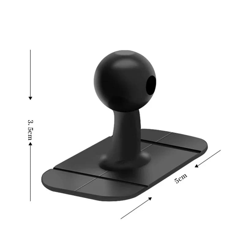 Support de téléphone pour tableau de bord de voiture, support universel auto-adhésif pour téléphone,