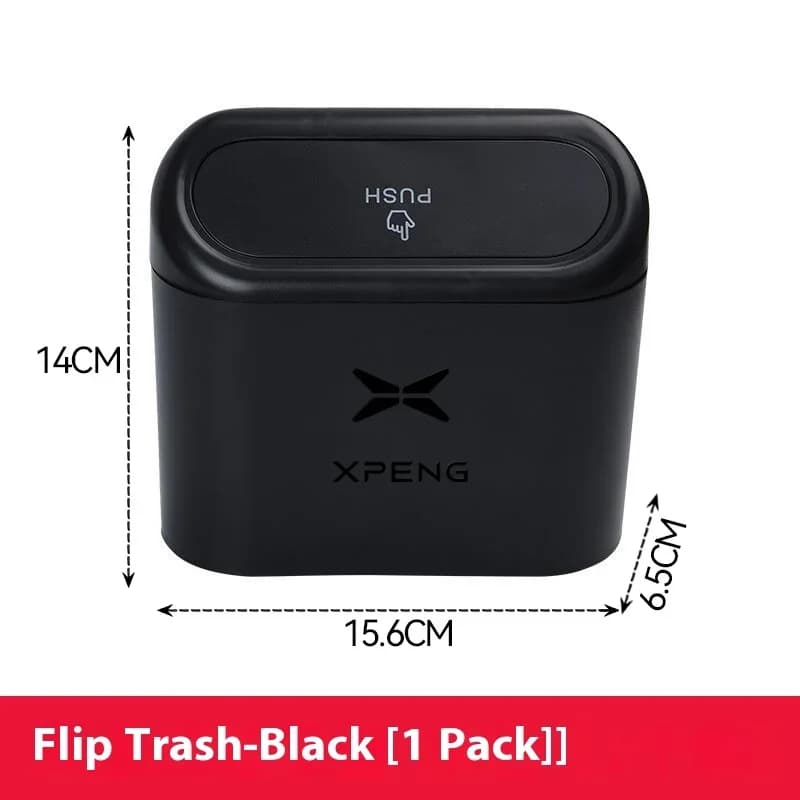 NEW1 pour XPeng Xiaopeng G6 G9 P7 P7 + poubelle de voiture, accessoires de décoration intérieure ess