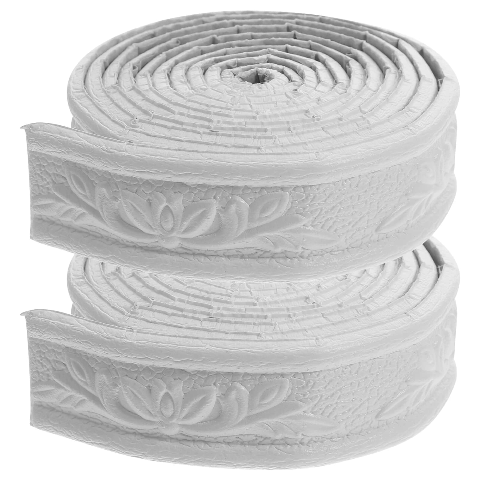 2 rouleaux de papier peint autocollant mural, garniture de moulage pour mur de plafond, garniture de