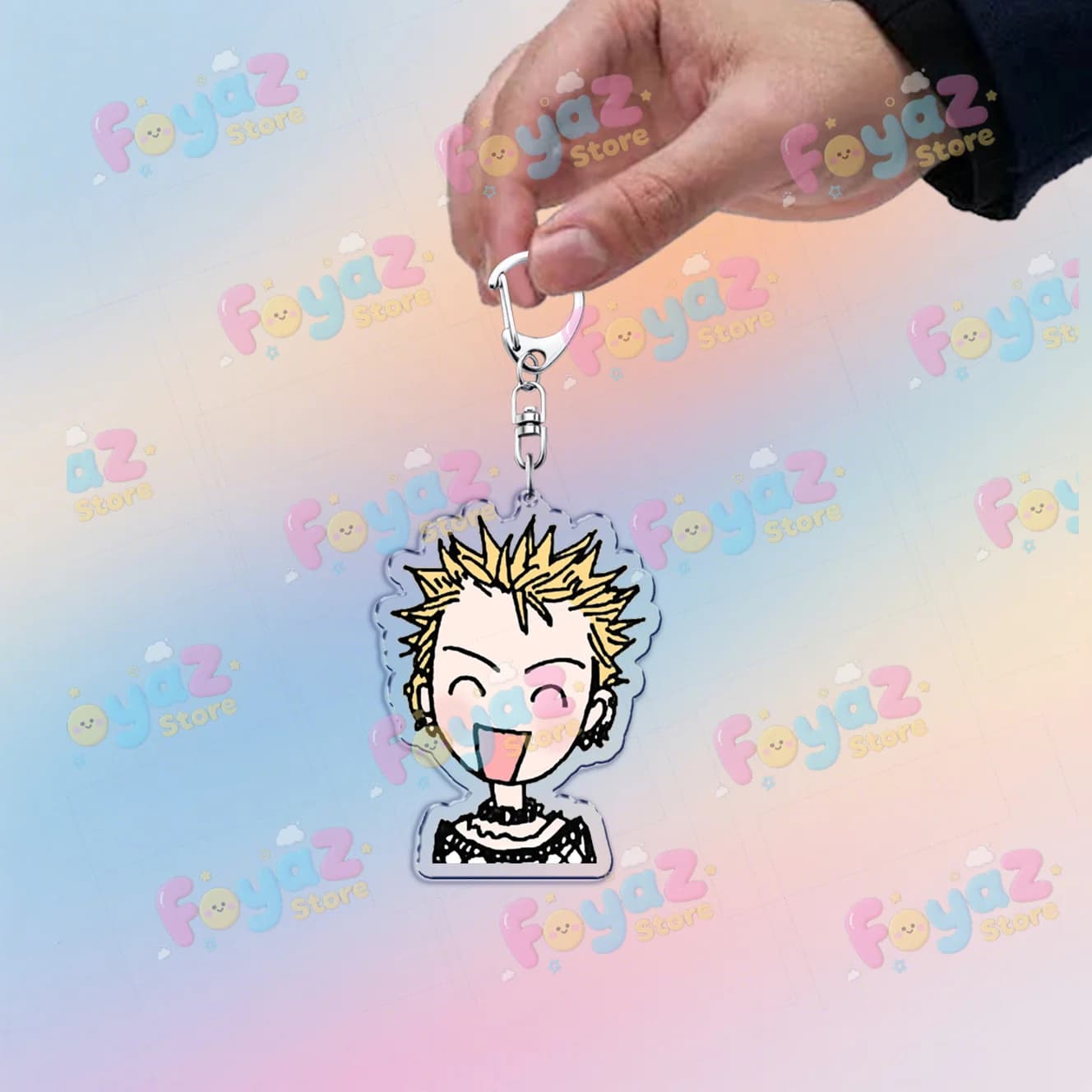 Porte-clés mignon Anime Nana pour sac d'accessoires, breloques agricoles NANA Chibi, bijoux pour ami