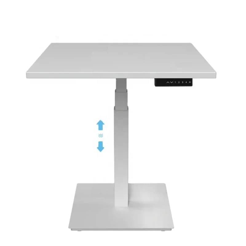colonne unique Sit Stand up Bureau réglable en hauteur