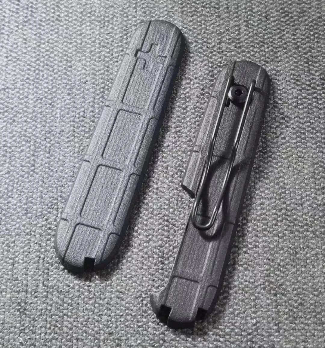 1 paire de balances à main en Nylon fibré faites à la main avec Clip pour couteau suisse Victorinox 