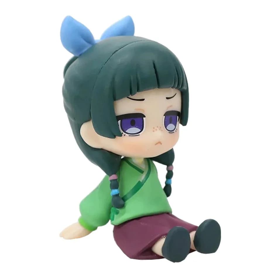 Figurine Miniature Kawaii Maomao Jinshi de The Apothecary Diaries, Accessoire Anime, Jouet Assis Kaw