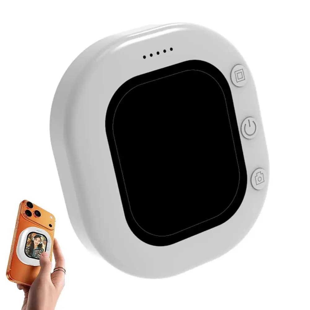 Écran de contrôle magnétique pour selfie et vlog, organisateur d'écran mobile pour selfies Bluetooth