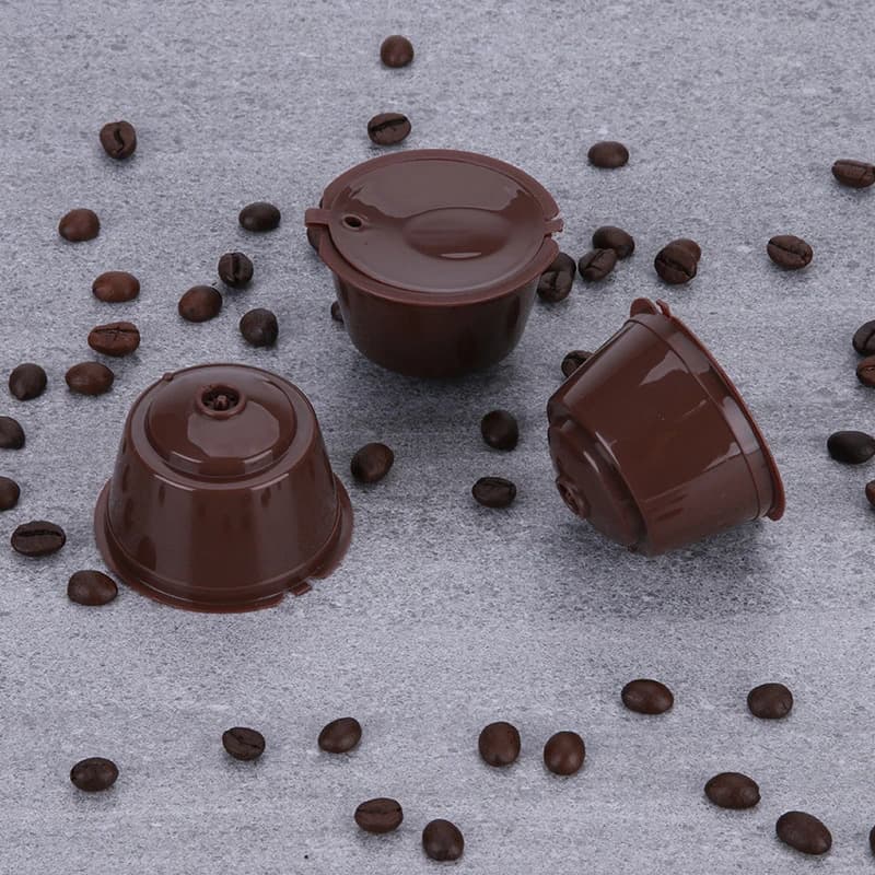 3 pièces/ensemble Capsule de café rechargeable Dolce Gusto Nescafé Dolce Gusto Capsule réutilisable 