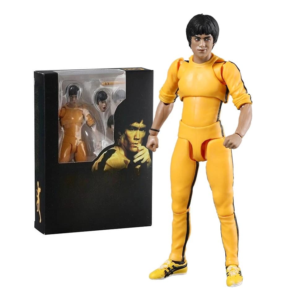 Figurine d'action Bruce Lee SHF, jouet de décoration, cadeau pour les amateurs de loisirs