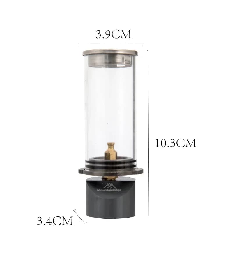 Lampe à gaz portable coupe-vent MOUNTAINHIKER, éclairage de tente pour camping en plein air, ambianc