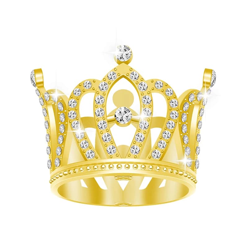 Décoration florale d'anniversaire pour femme, décoration de gâteau, couronne, petites tiaras pour po