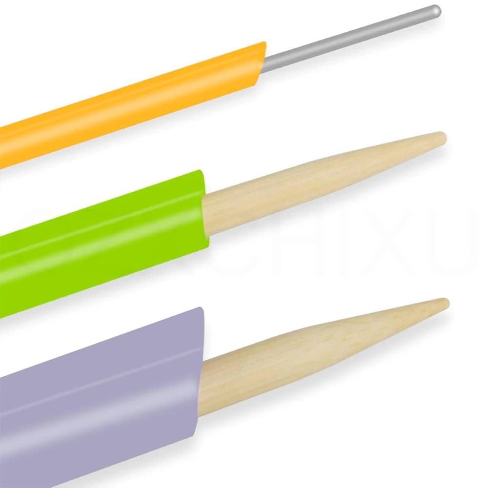 Ensemble de tissus à tour rapide utile, tailles assorties, tourneurs de tubes pour la couture, outil