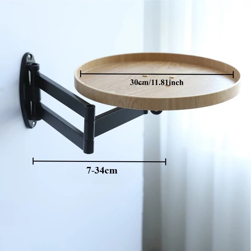 Tables basses minimalistes, Mini Table nordique moderne pliante, Table de chevet ronde, meubles de s