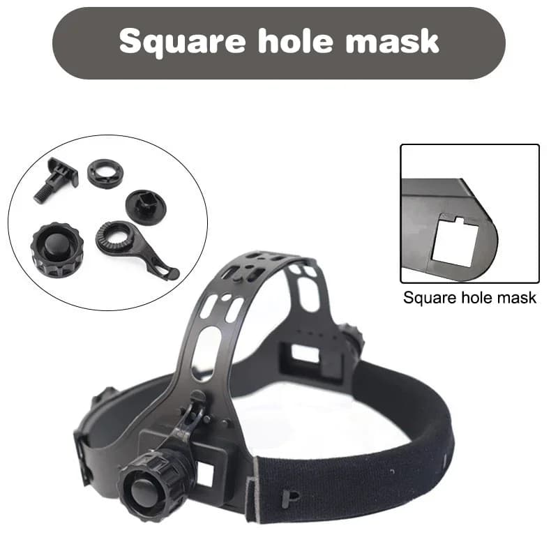 Accessoire de masque de soudage professionnel ; Couvre-chef de casque de soudeur réglable ; équipeme