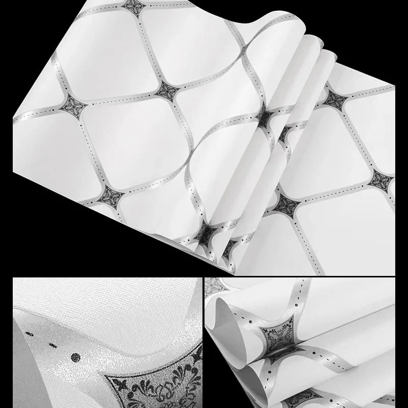 Papier peint à rayures verticales en peau de daim, motif géométrique nordique, lignes modernes et si