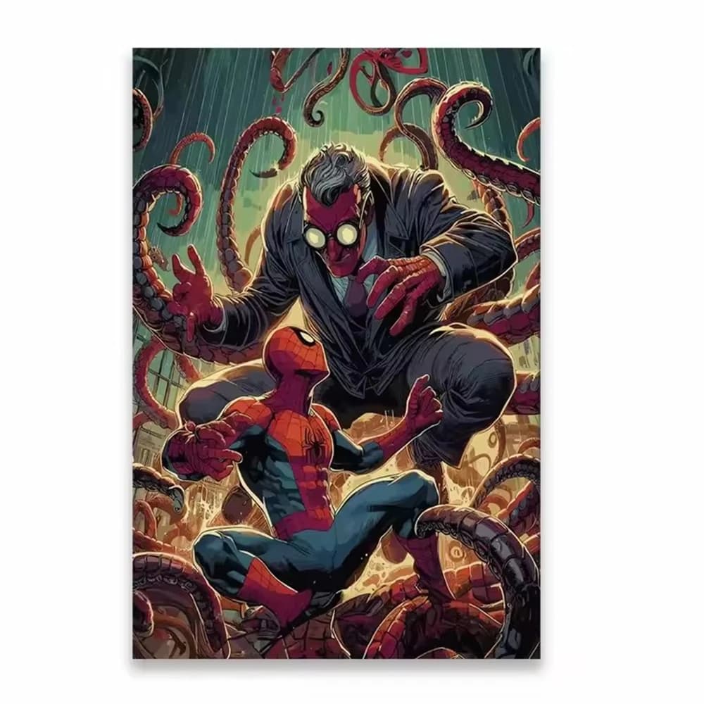 Affiche classique Marvel Spider Man No Way pour la maison, super-héros Venom Comics Avengers, peintu