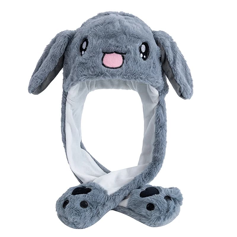 Offre spéciale oreille mobile Couple casquette mignon chapeau femmes filles drôle chapeau lapin Styl