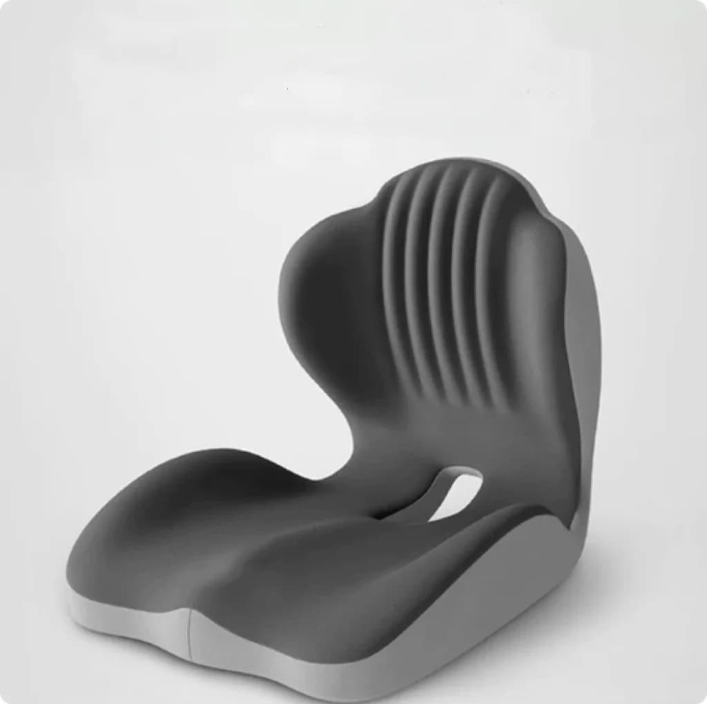 Coussin de siège ergonomique en mousse à mémoire de forme pour chaise de bureau avec support dorsal 