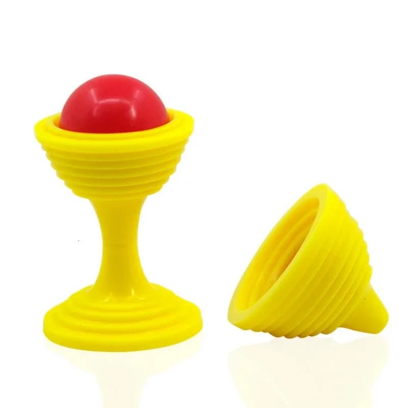 Spectacle de magie 1 ensemble de perles Go No Traces, tasse magique, Puzzle, jouets fantaisie pour e