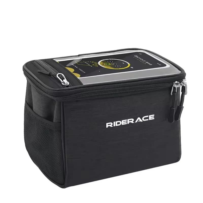 Sac de guidon de vélo, sac avant de cadre de vélo, accessoires de cyclisme sur route avec écran tact