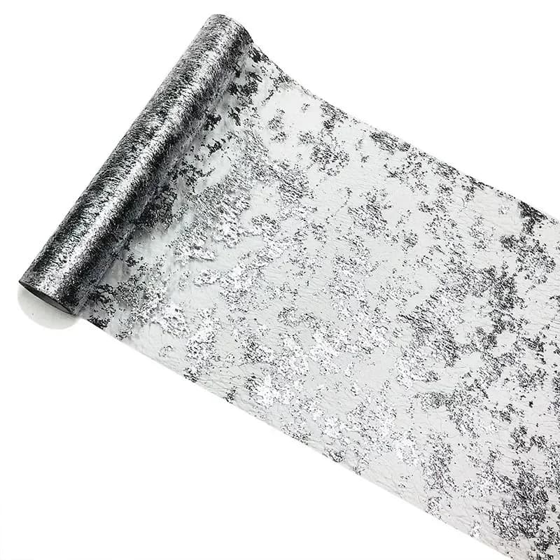 Chemin de Table fin métallique à paillettes, plusieurs couleurs, feuille métallique à paillettes, ro