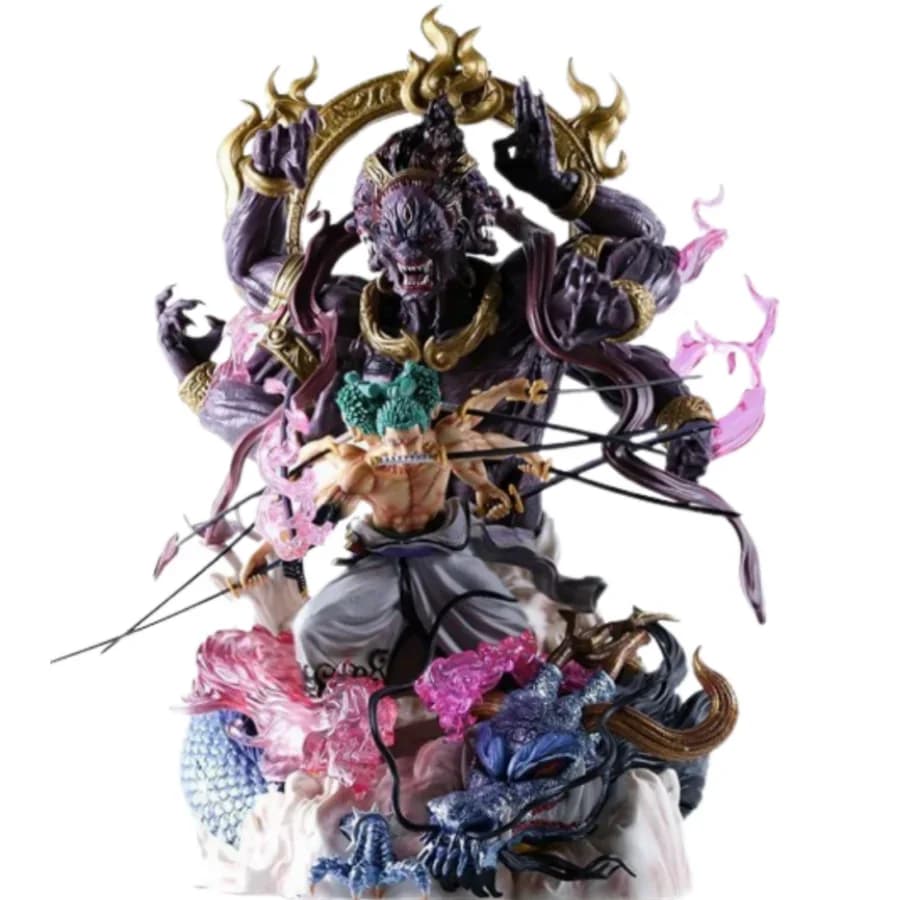 52 cm une pièce neuf épée Style Asura Zoro GK Statue épique grande figurine d'anime PVC modèle à col