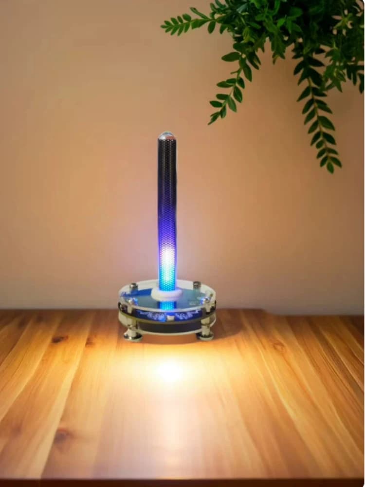Ornement de bureau créatif avec lumière de ramassage de Tube lumineux, perles LED polychromes, cadea