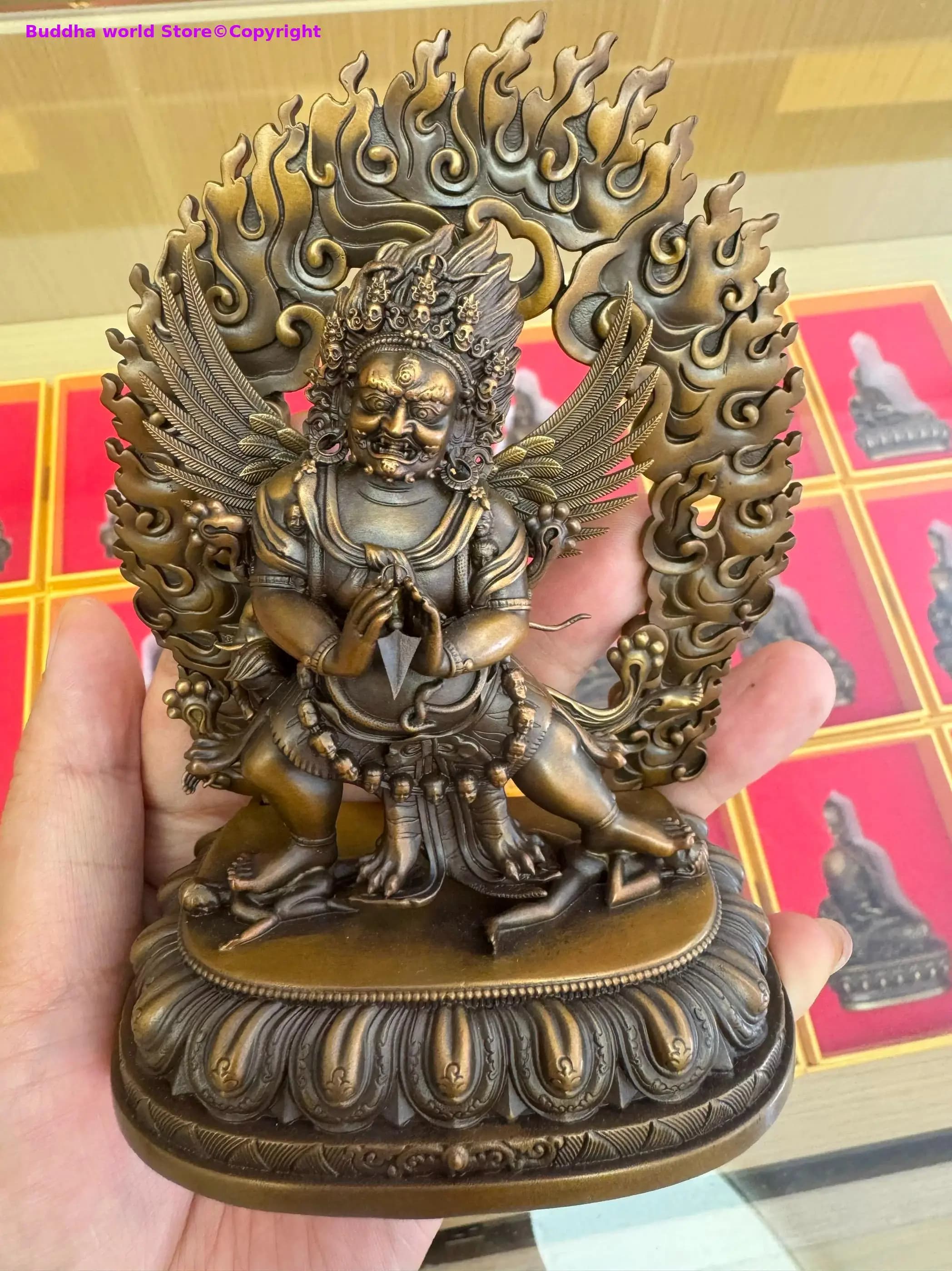 Statue de bouddha rare phur-pa Vajrakilaya Dorje Phurpa Vajrapani Bodhisattva, bonnes fournitures d'