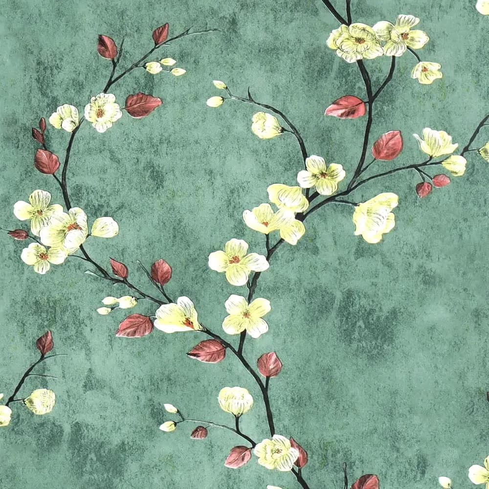 Papier peint à décoller et à coller gris Floral, rouleau auto-adhésif à fleurs, papier de Contact am
