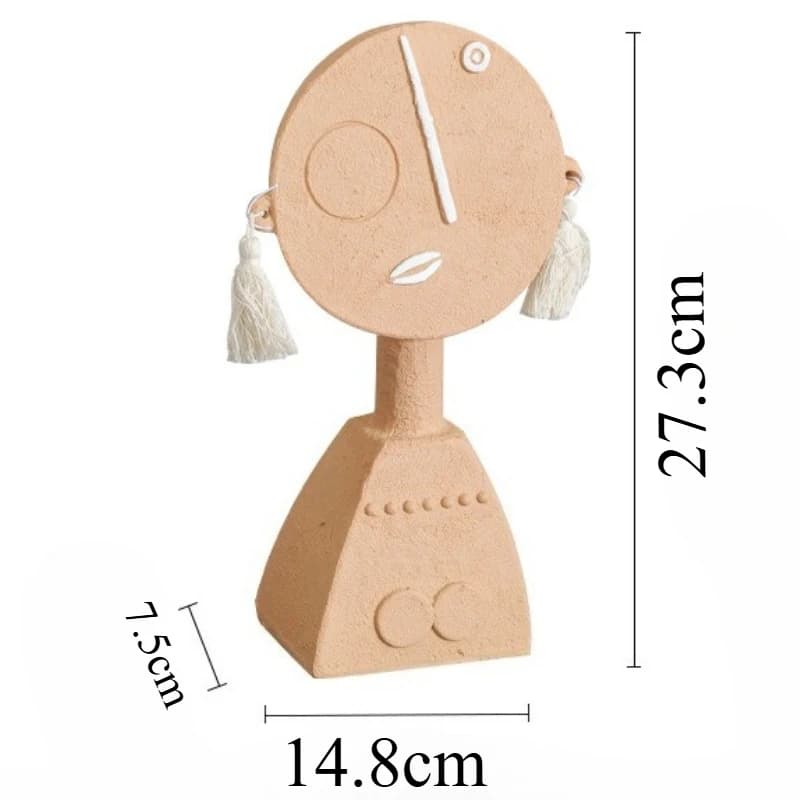Ornements modernes, Sculptures créatives, Figurines élégantes de luxe, accessoires décoratifs miniat