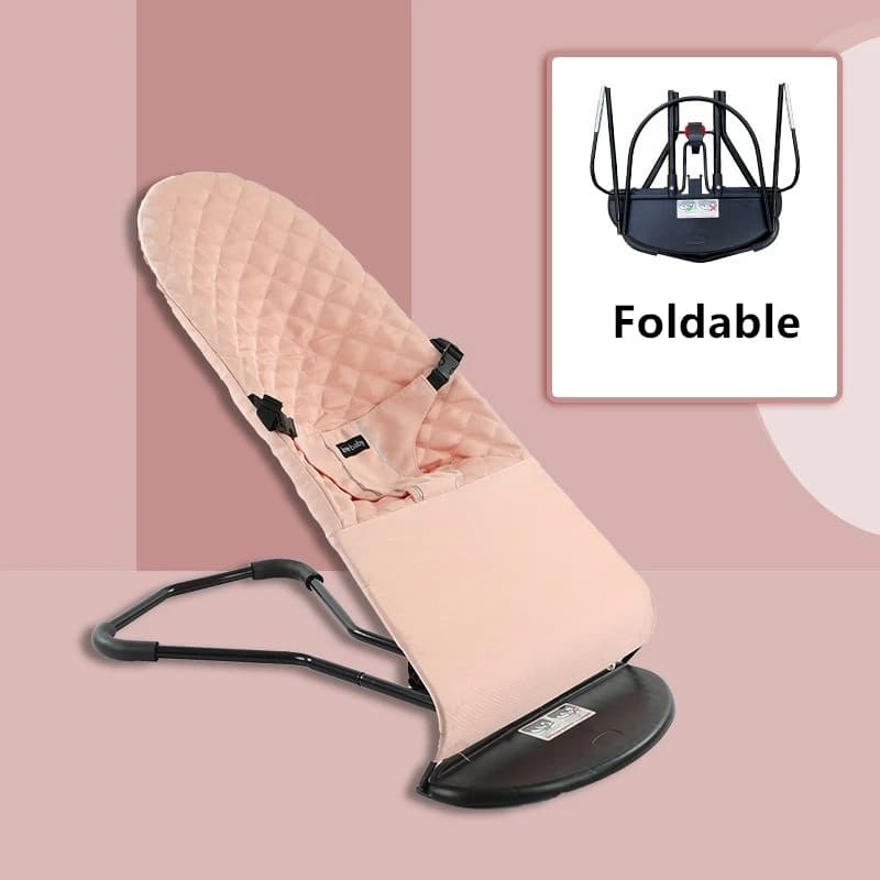 Chaise à bascule pour bébé, siège videur Portable pliable avec 3 Positions inclinées, chaise pivotan