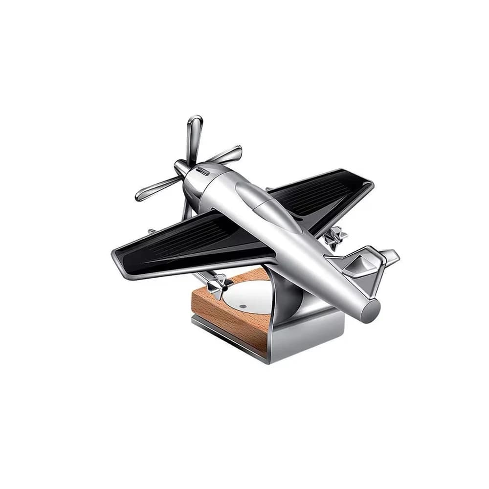Accessoires d'intérieur de voiture, modèle d'avion solaire, console centrale, décoration, désodorisa