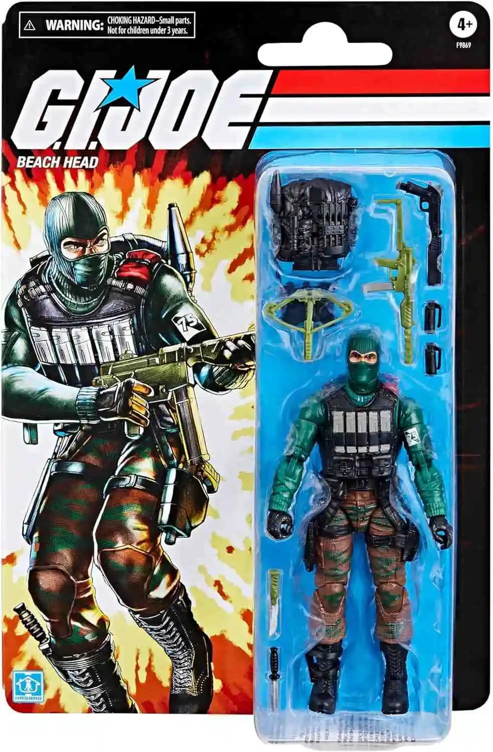 JE Joe Classified Series Retro Cardback Crimson Guard/Serpent des neiges/Cobra Eel/Duque, figurine d