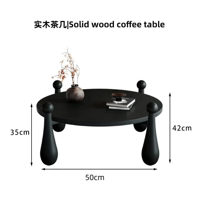 Wabi Sabi Design Table basse ronde Cool Salon Simple Table basse beauté Meubles De Maison Salon meub