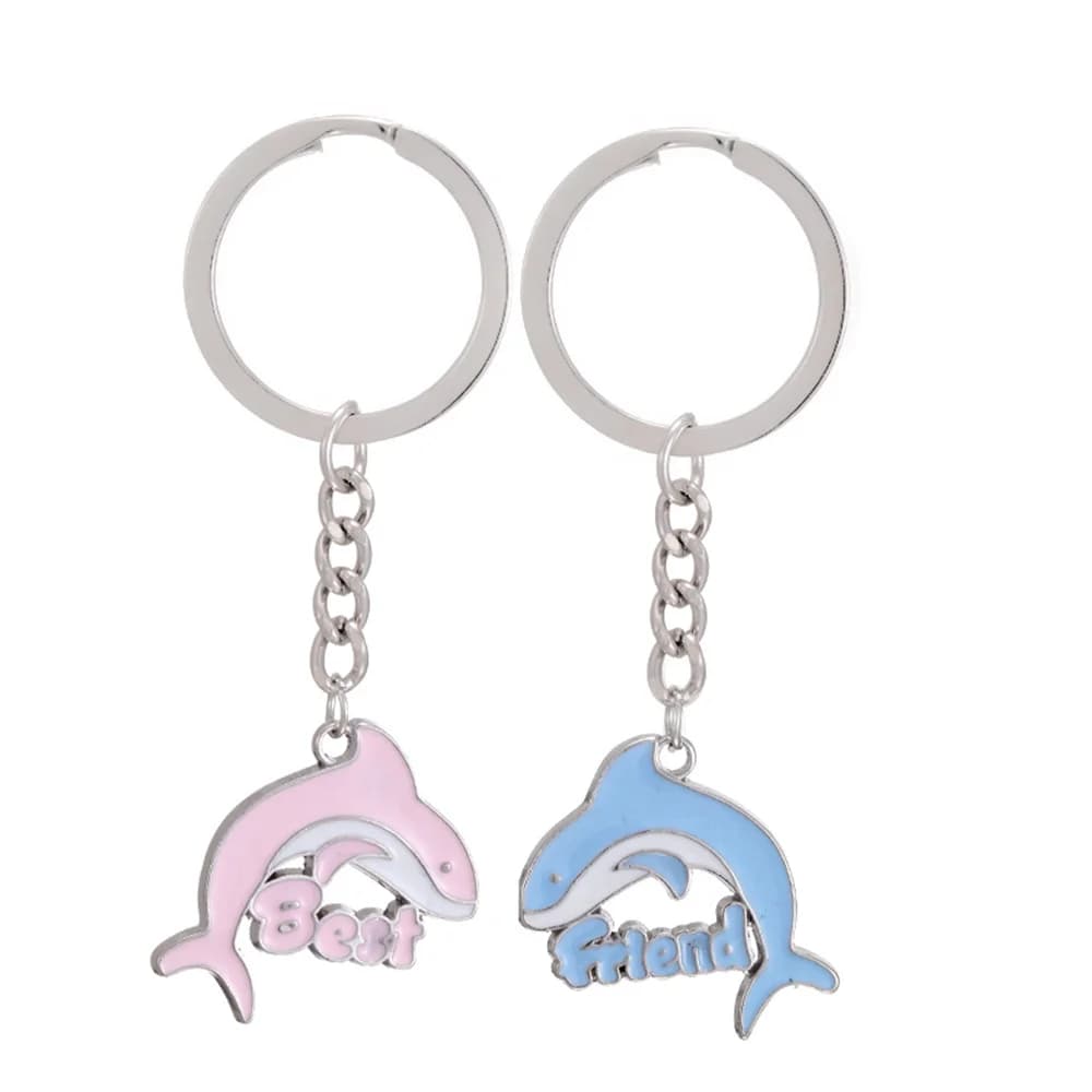 Porte-clés animal meilleur ami pour hommes et femmes, porte-clés navire BFF Chia, accessoires de mod