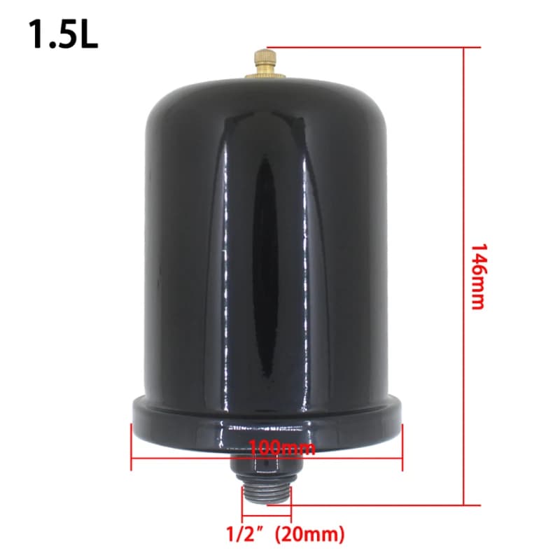 Réservoir d'expansion pour pompe auto-amorçante d'eau chaude et froide, réservoir domestique à press