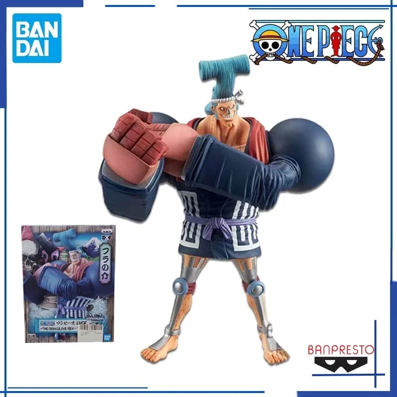 Bandai 100% Original, authentique Banpresto One Piece DXF Franky, version théâtrale, figurines d'act