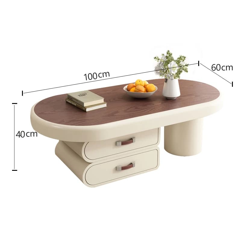 Tables basses de rangement design avec tiroirs, tables basses modernes de luxe, tables basses tendan