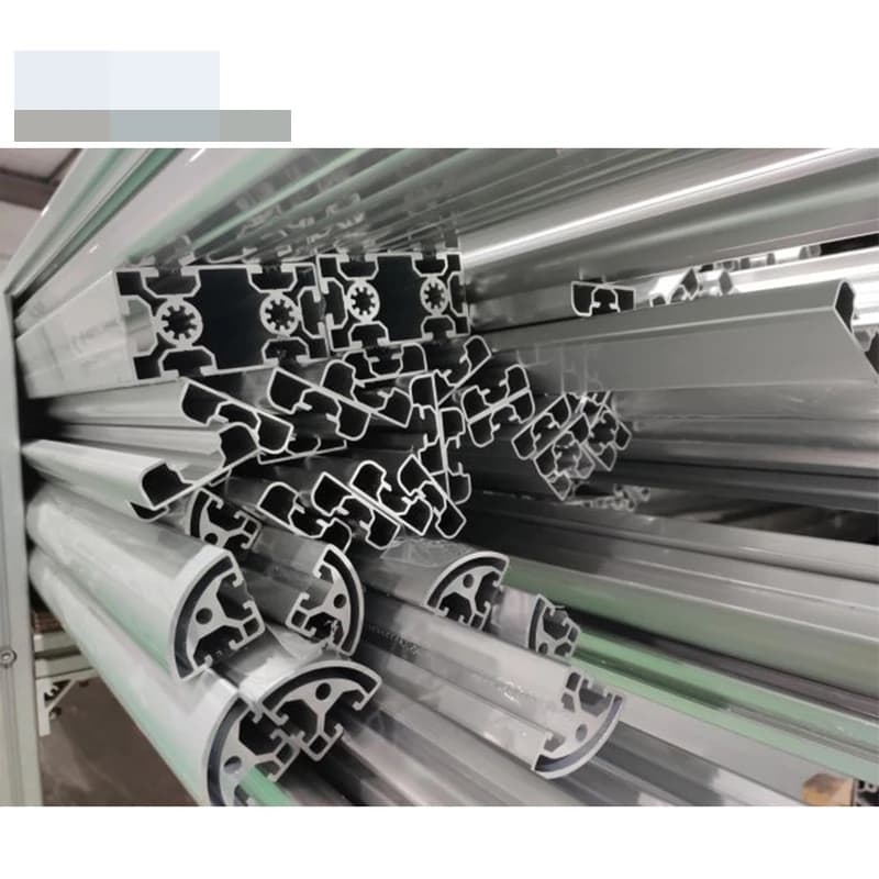 Cadre en aluminium extrusion cadre en alliage d'aluminium industriel 4080 profilé en aluminium fendu
