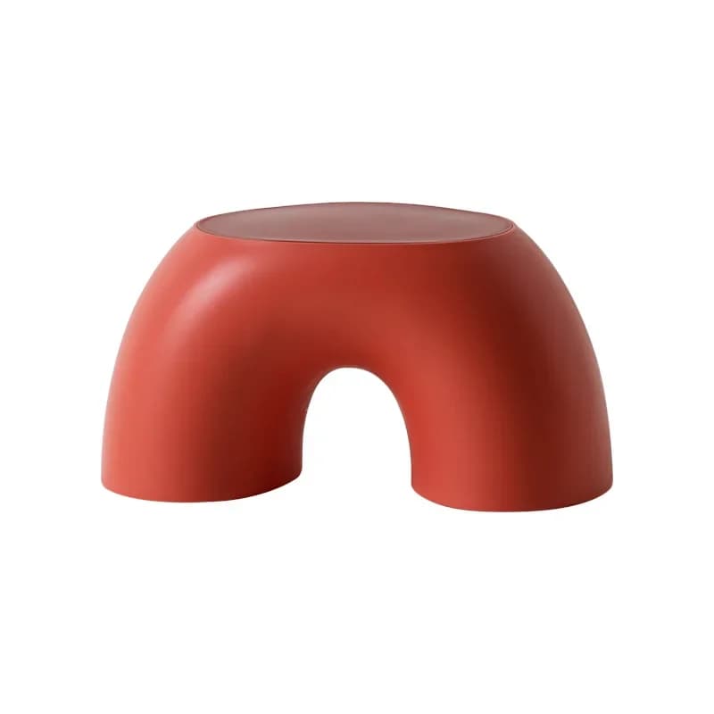Petit tabouret circulaire antidérapant en forme d'entourage minimaliste, tabouret proxy pour chaussu