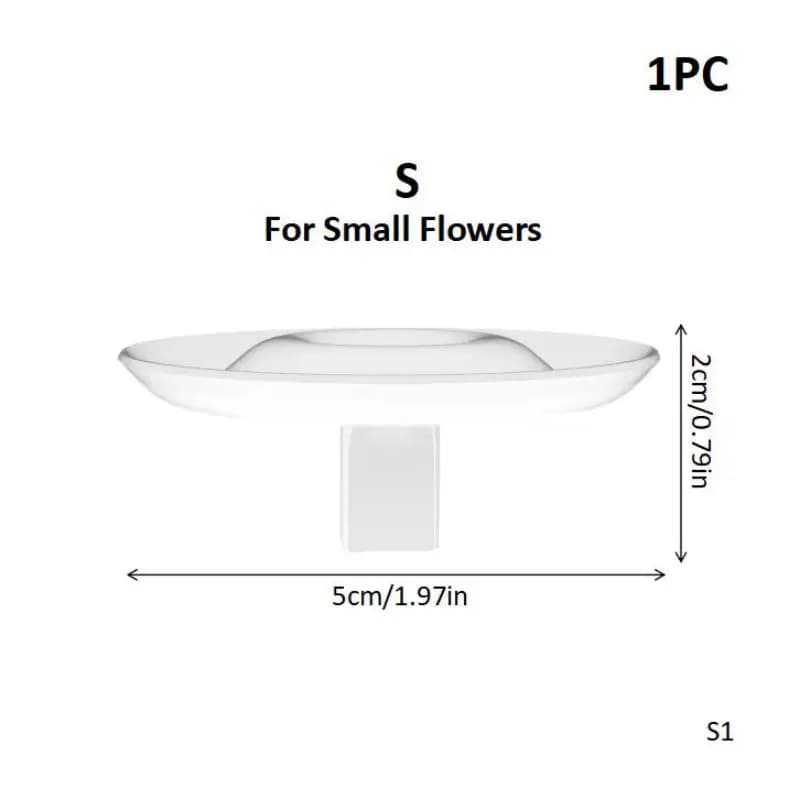 Vase à fleurs flottant en verre : présentoir hydroponique pour fleurs fraîches coupées - Centre de t